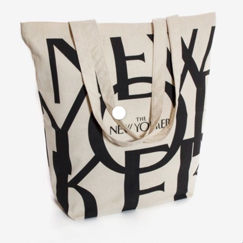 New Yorker Tote Bag.